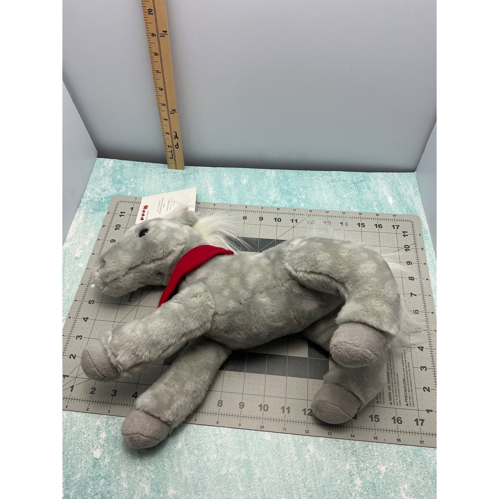 Wells Fargo Stuffed Animal Donkey Plush Toy Red Bandana New With Tags - Picture 3 of 8